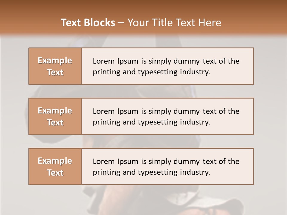 A Man Is Doing A Handstand On The Floor PowerPoint Template