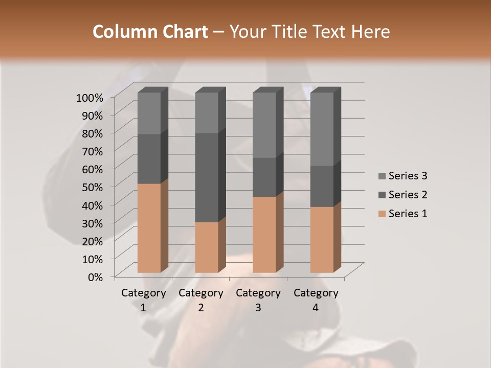 A Man Is Doing A Handstand On The Floor PowerPoint Template