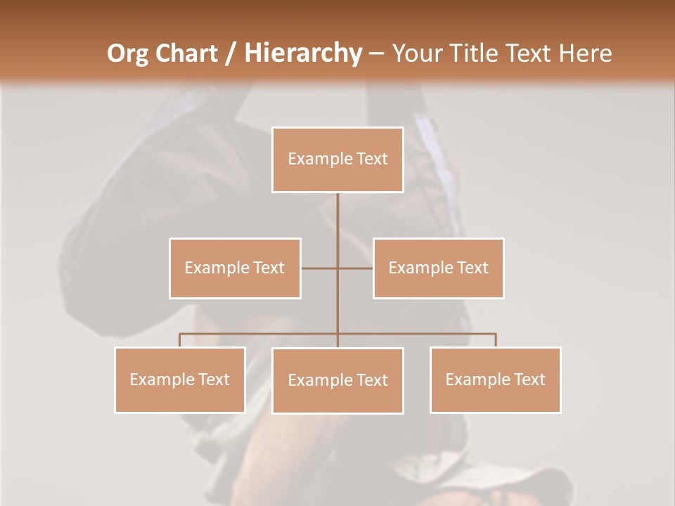 A Man Is Doing A Handstand On The Floor PowerPoint Template