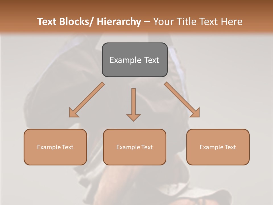 A Man Is Doing A Handstand On The Floor PowerPoint Template