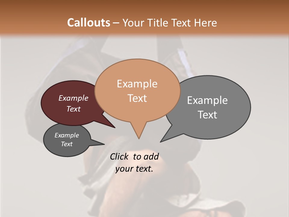 A Man Is Doing A Handstand On The Floor PowerPoint Template