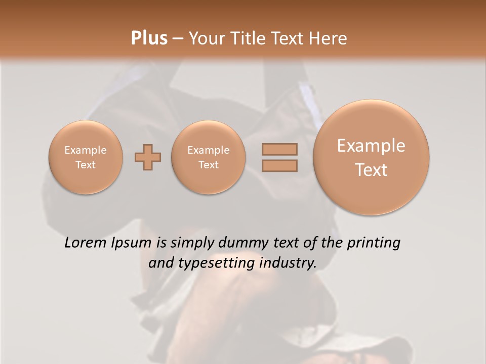 A Man Is Doing A Handstand On The Floor PowerPoint Template