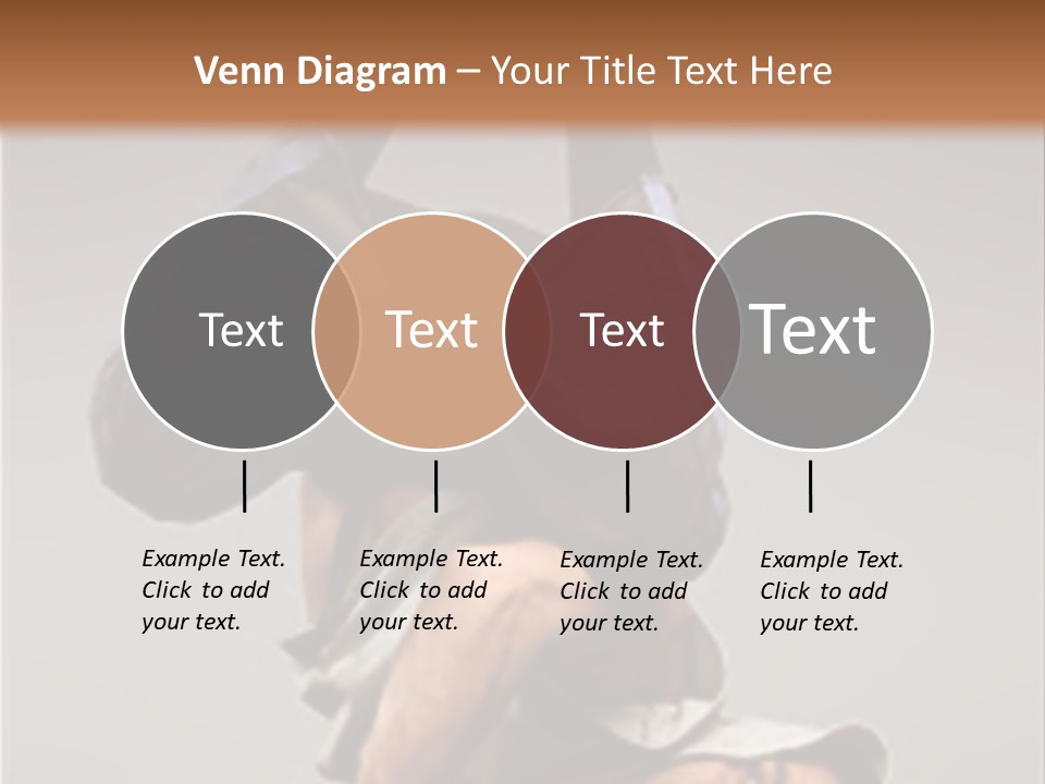 A Man Is Doing A Handstand On The Floor PowerPoint Template