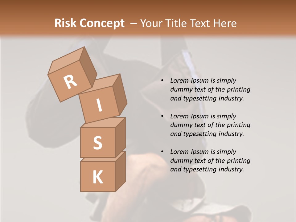 A Man Is Doing A Handstand On The Floor PowerPoint Template