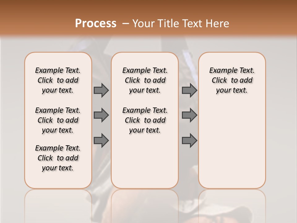 A Man Is Doing A Handstand On The Floor PowerPoint Template