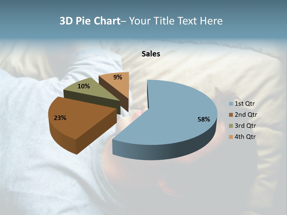 The Hot Summer Sun Stock Vector Illustration: PowerPoint Template