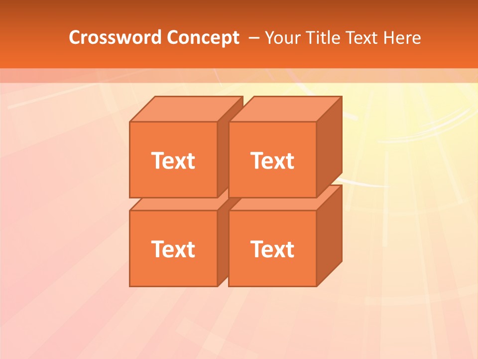 The Hot Summer Sun Stock Vector Illustration: PowerPoint Template