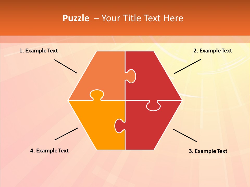 The Hot Summer Sun Stock Vector Illustration: PowerPoint Template