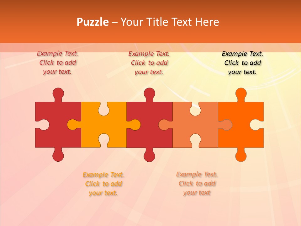 The Hot Summer Sun Stock Vector Illustration: PowerPoint Template