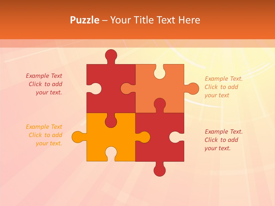 The Hot Summer Sun Stock Vector Illustration: PowerPoint Template