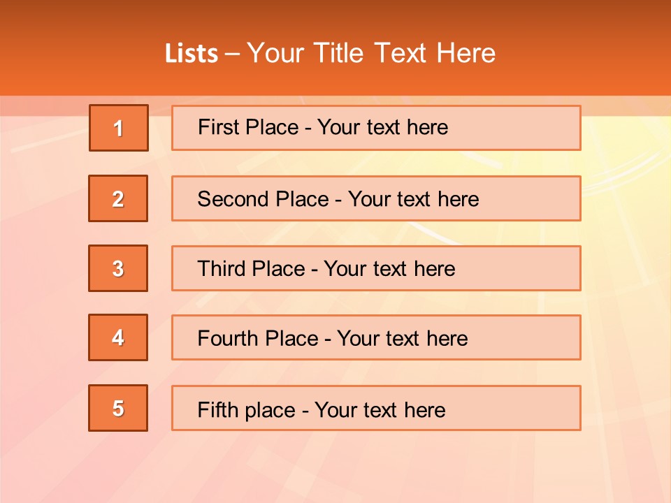 The Hot Summer Sun Stock Vector Illustration: PowerPoint Template