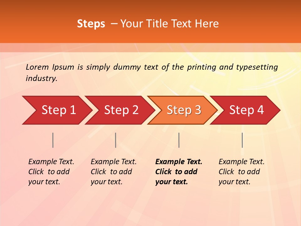 The Hot Summer Sun Stock Vector Illustration: PowerPoint Template