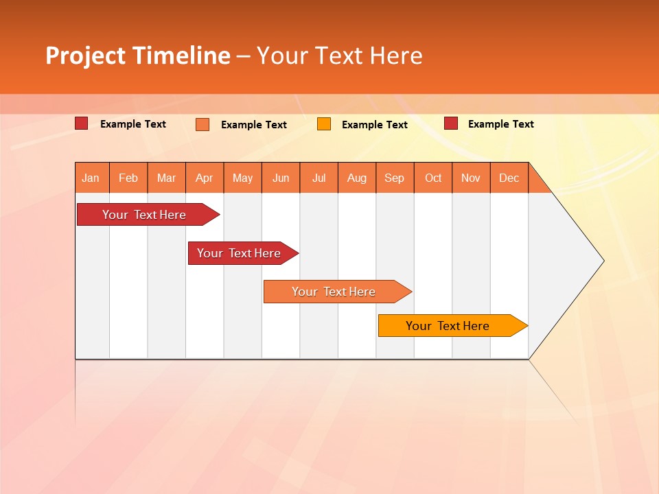 The Hot Summer Sun Stock Vector Illustration: PowerPoint Template