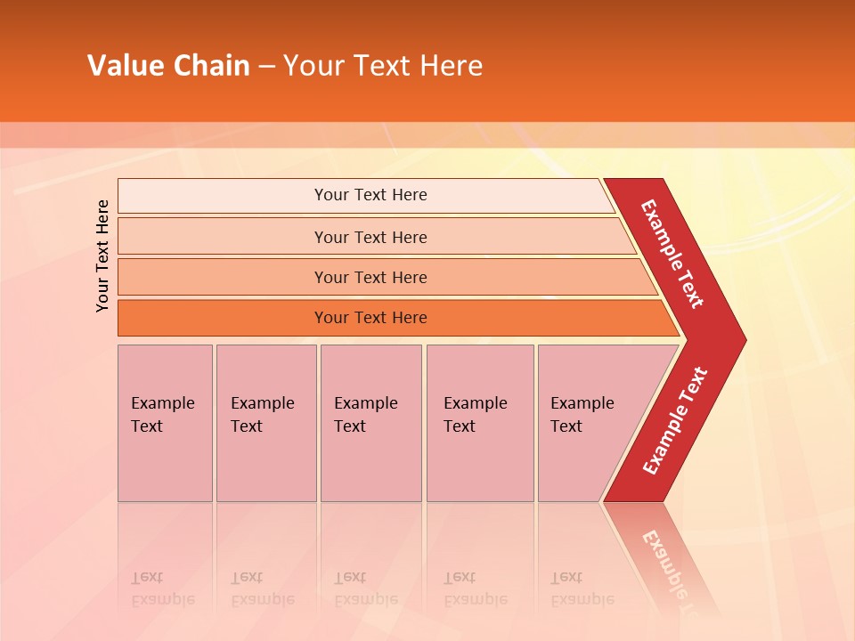 The Hot Summer Sun Stock Vector Illustration: PowerPoint Template