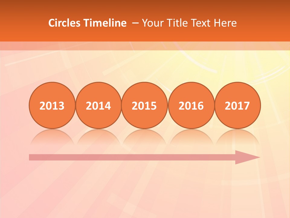 The Hot Summer Sun Stock Vector Illustration: PowerPoint Template