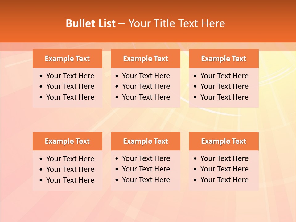 The Hot Summer Sun Stock Vector Illustration: PowerPoint Template