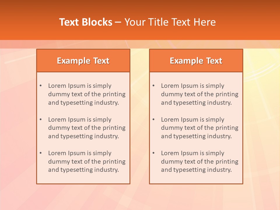 The Hot Summer Sun Stock Vector Illustration: PowerPoint Template