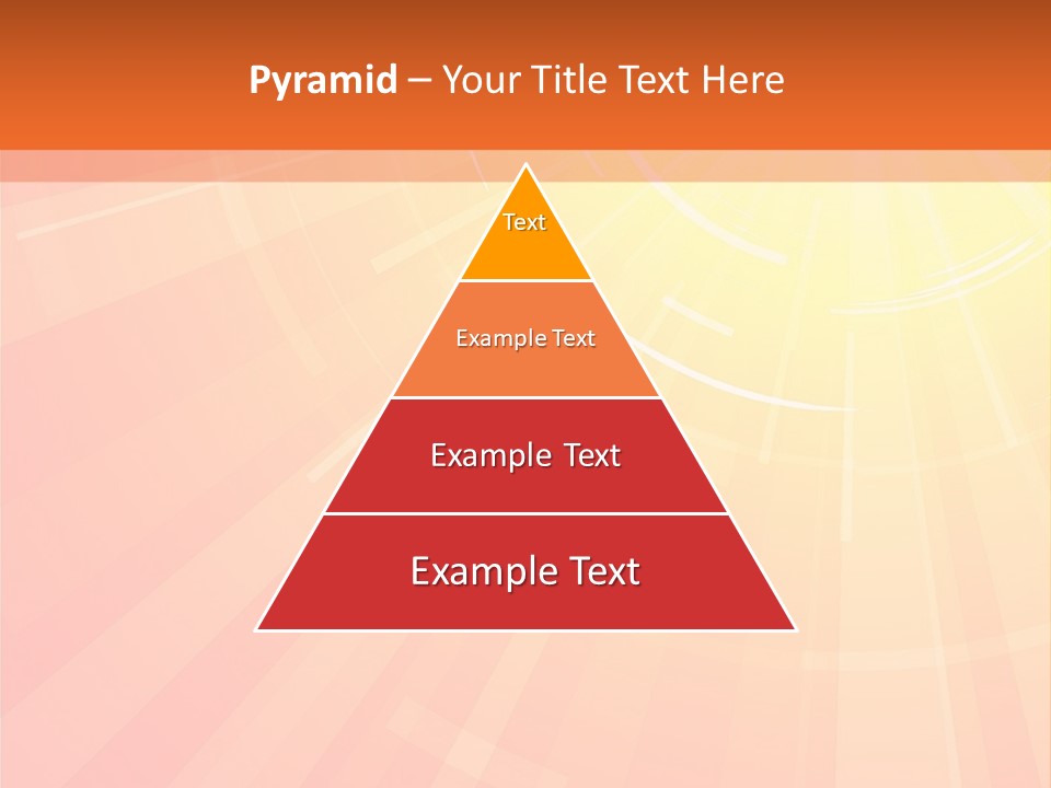 The Hot Summer Sun Stock Vector Illustration: PowerPoint Template