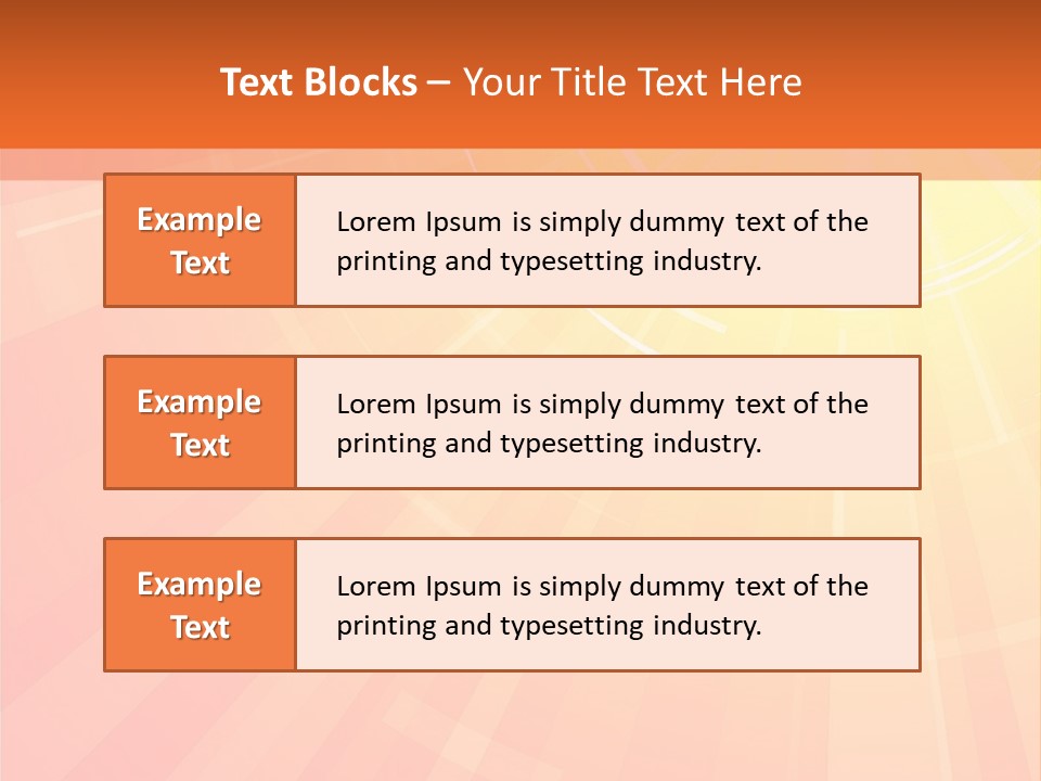The Hot Summer Sun Stock Vector Illustration: PowerPoint Template