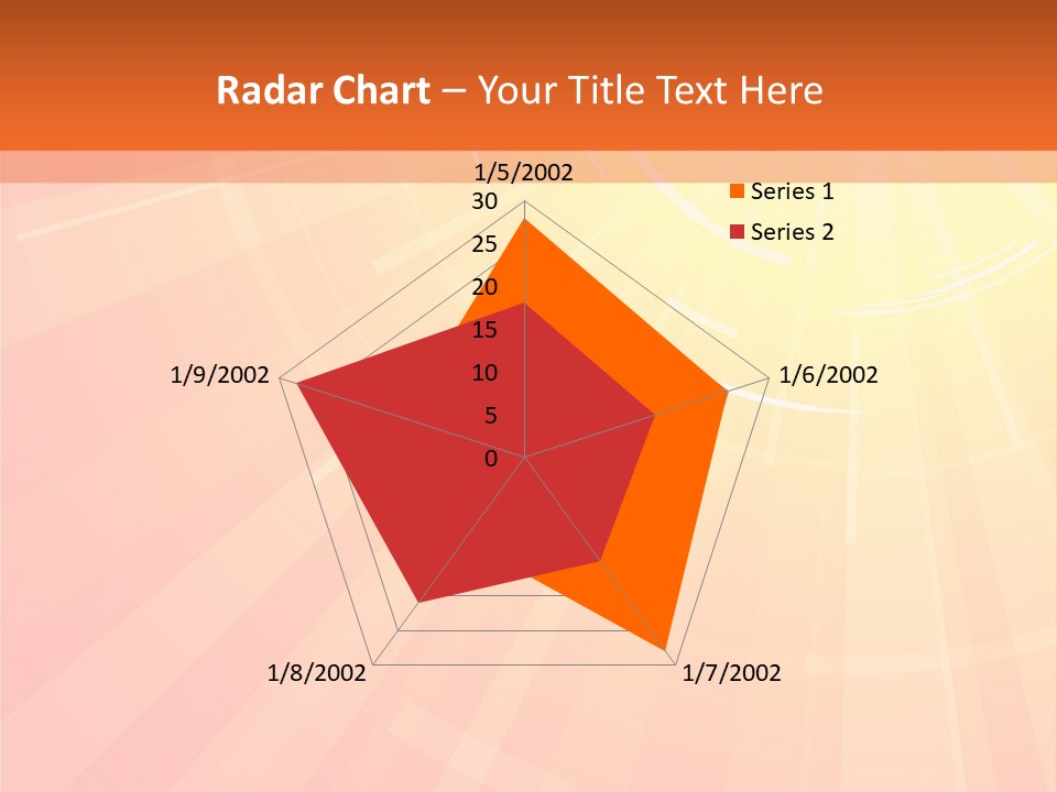 The Hot Summer Sun Stock Vector Illustration: PowerPoint Template