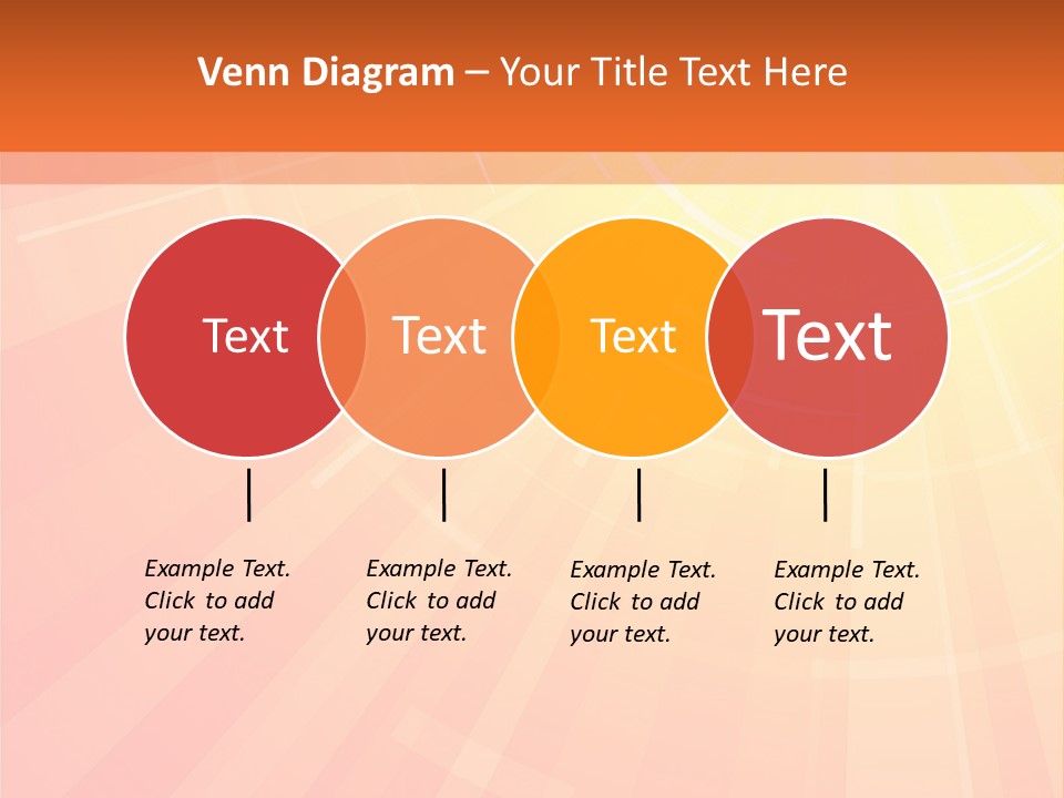 The Hot Summer Sun Stock Vector Illustration: PowerPoint Template