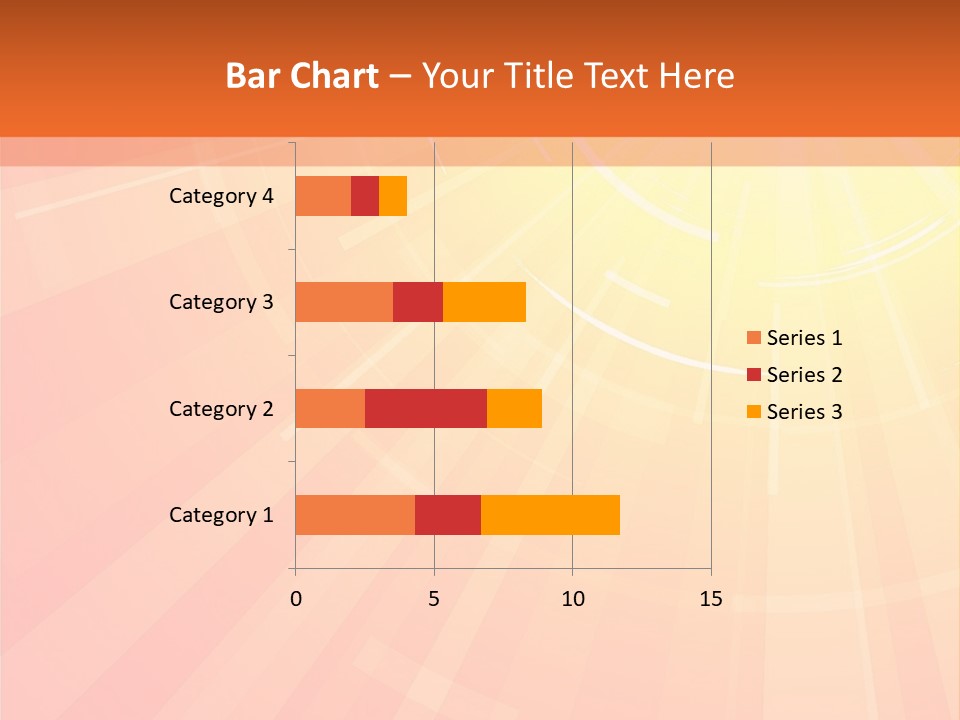The Hot Summer Sun Stock Vector Illustration: PowerPoint Template