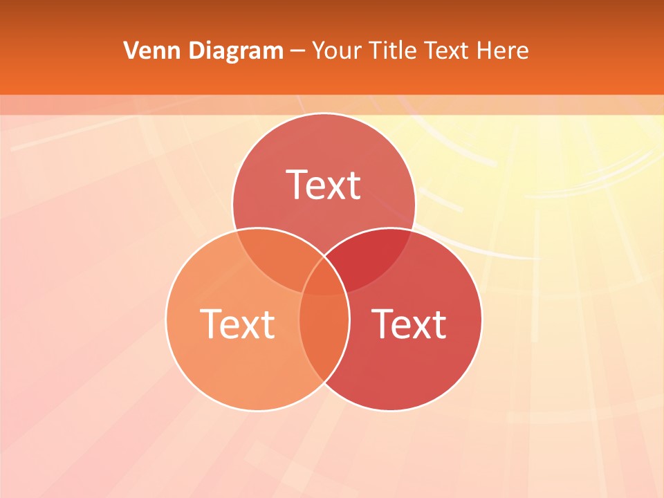 The Hot Summer Sun Stock Vector Illustration: PowerPoint Template