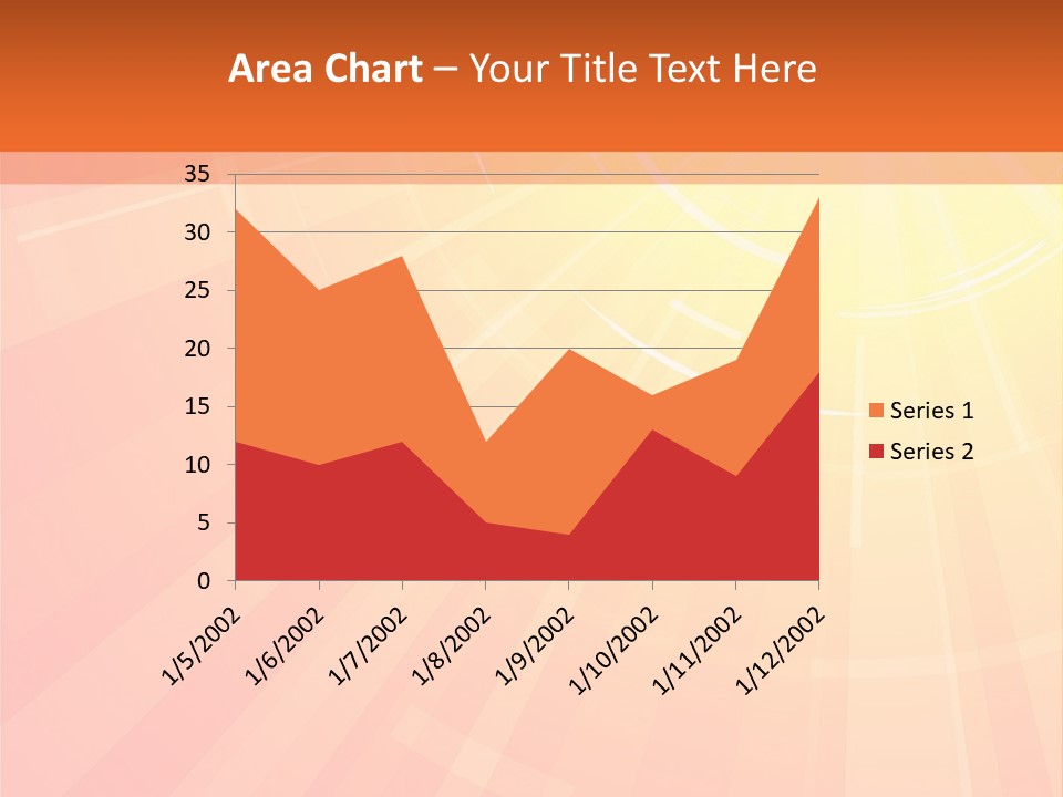 The Hot Summer Sun Stock Vector Illustration: PowerPoint Template