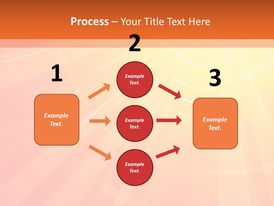 The Hot Summer Sun Stock Vector Illustration: PowerPoint Template