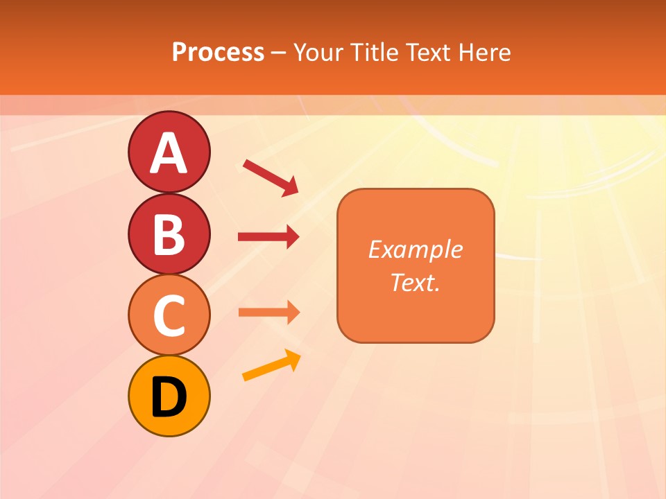 The Hot Summer Sun Stock Vector Illustration: PowerPoint Template