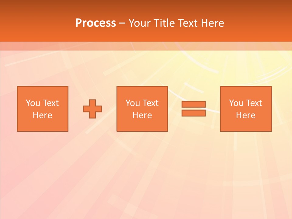 The Hot Summer Sun Stock Vector Illustration: PowerPoint Template