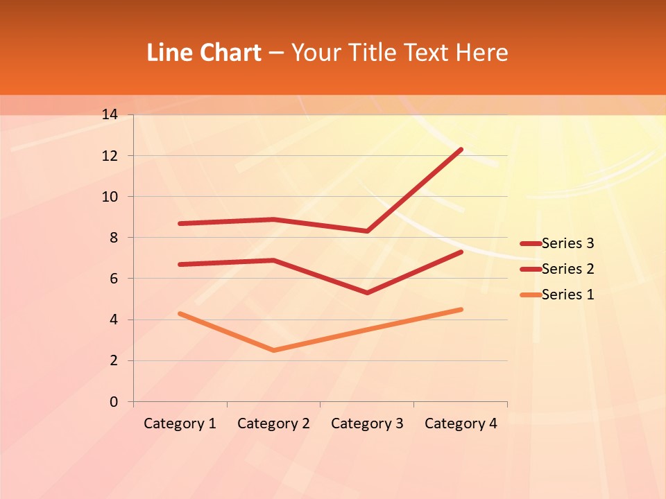 The Hot Summer Sun Stock Vector Illustration: PowerPoint Template