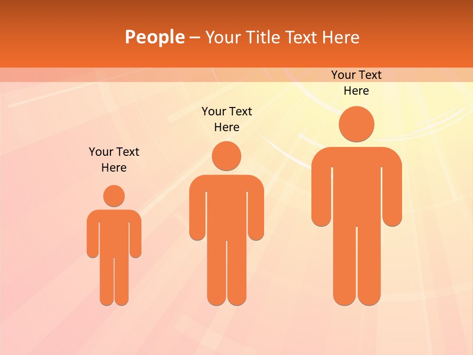 The Hot Summer Sun Stock Vector Illustration: PowerPoint Template