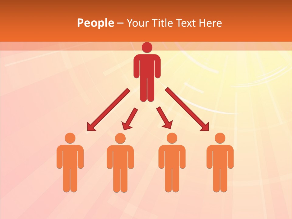 The Hot Summer Sun Stock Vector Illustration: PowerPoint Template