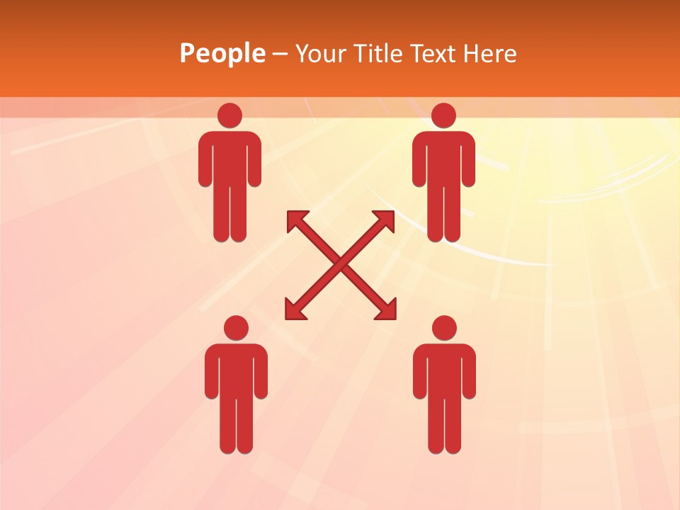 The Hot Summer Sun Stock Vector Illustration: PowerPoint Template