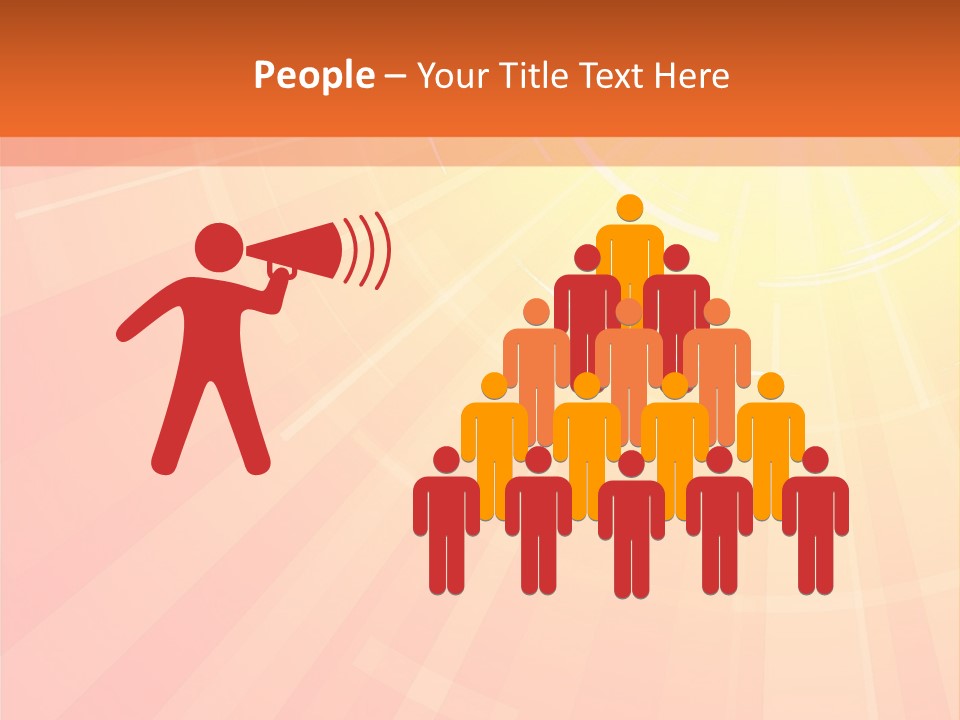 The Hot Summer Sun Stock Vector Illustration: PowerPoint Template