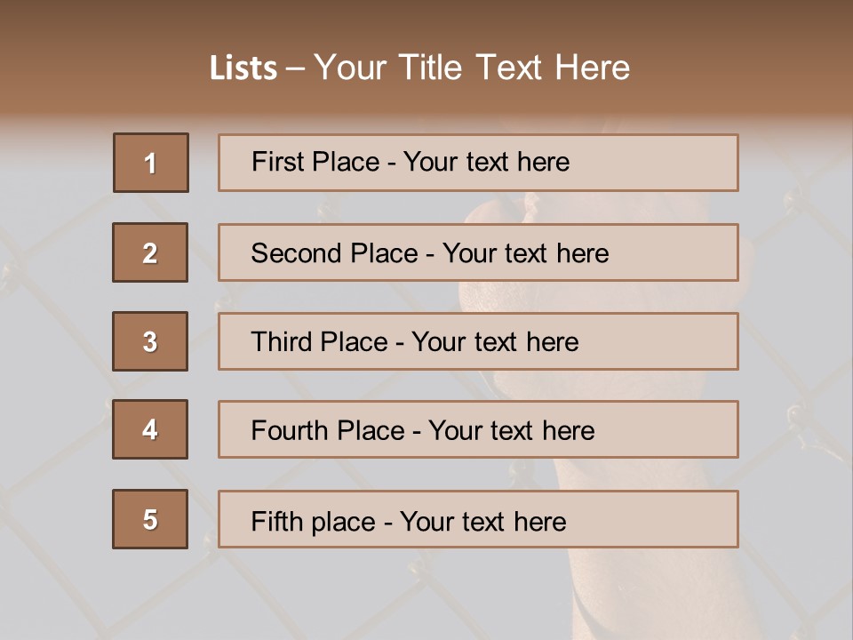 Run For The Border PowerPoint Template