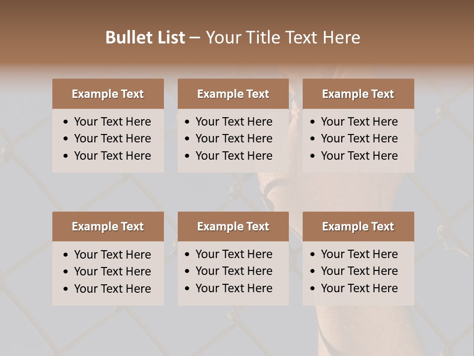 Run For The Border PowerPoint Template