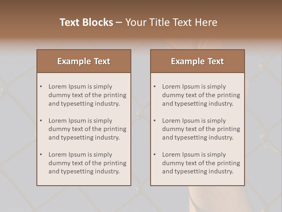Run For The Border PowerPoint Template