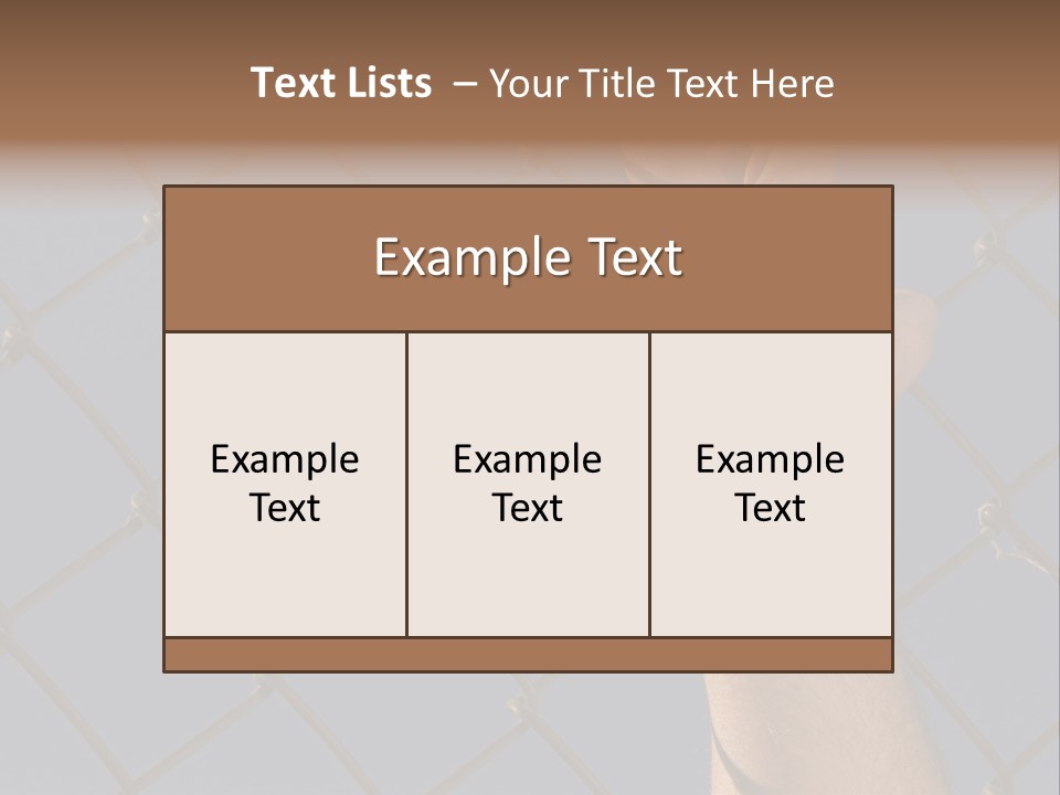 Run For The Border PowerPoint Template