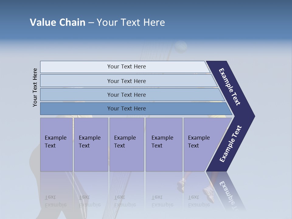 At The Net PowerPoint Template