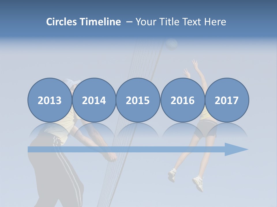 At The Net PowerPoint Template