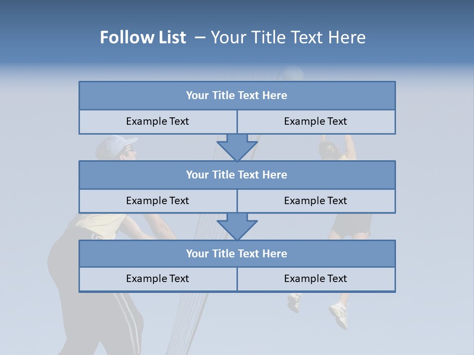 At The Net PowerPoint Template