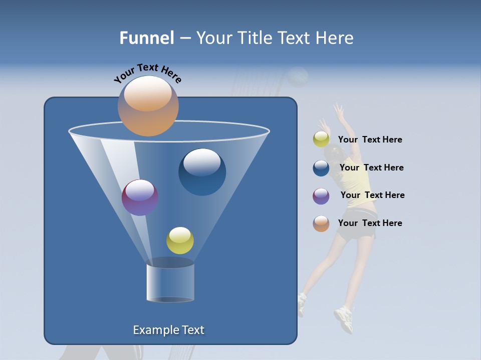 At The Net PowerPoint Template