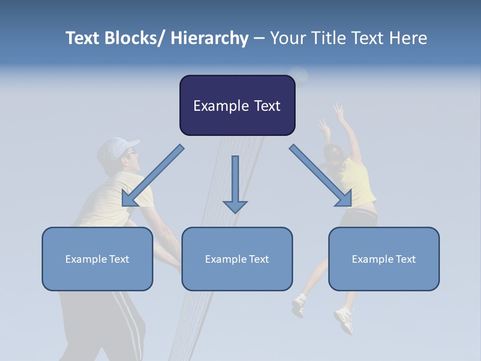 At The Net PowerPoint Template