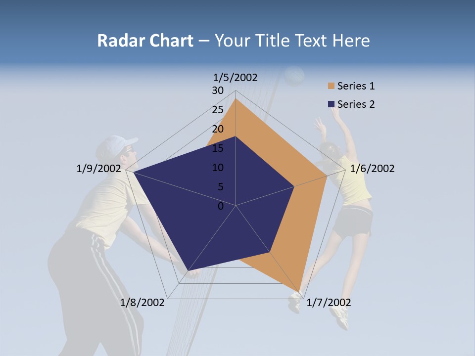 At The Net PowerPoint Template