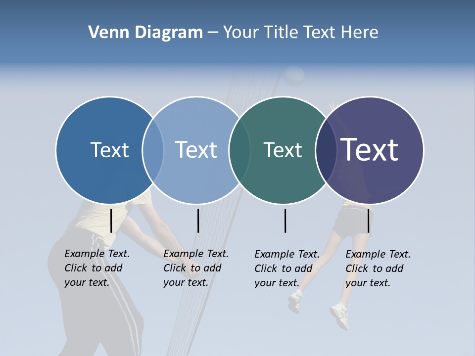 At The Net PowerPoint Template