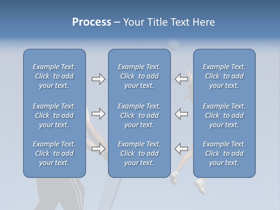 At The Net PowerPoint Template
