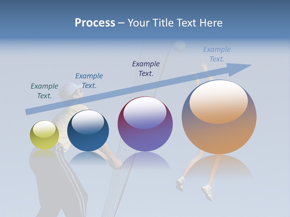 At The Net PowerPoint Template