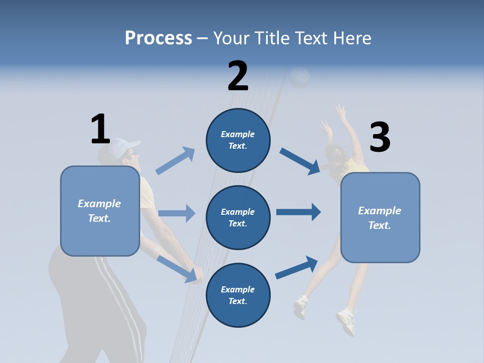 At The Net PowerPoint Template